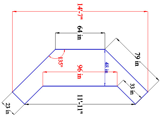 Douglas Fireplace Dimensions